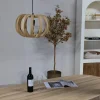 Hanglamp Samé Naturel Rond 38cm - Giga Meubel