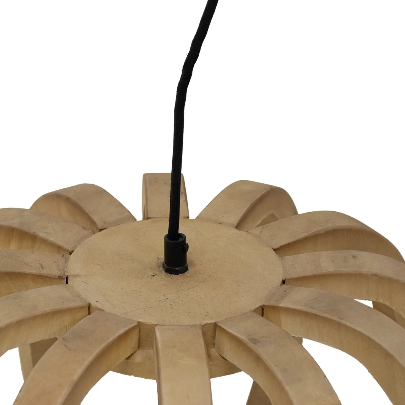 Hanglamp Samé Naturel Rond 38cm - Giga Meubel