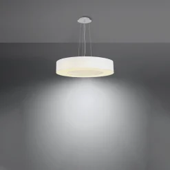 Hanglamp Saturno Slim Wit Ø50cm - Giga Meubel