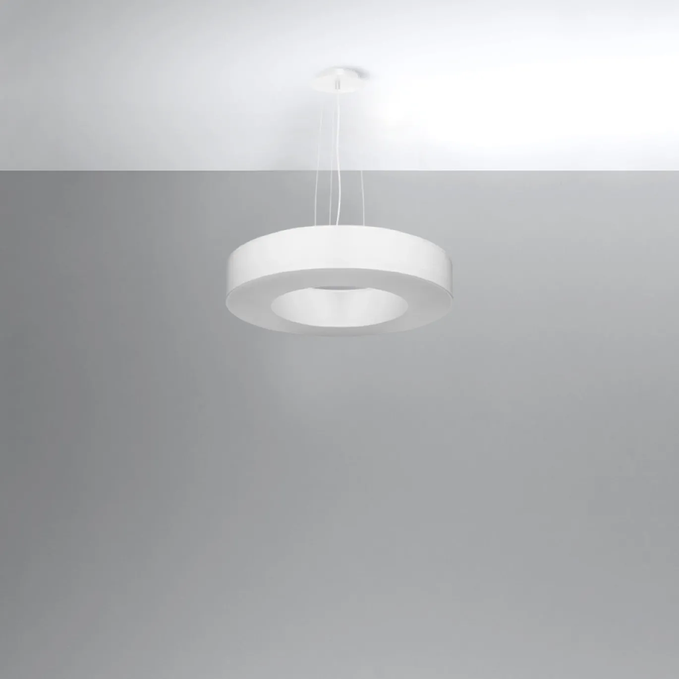 Hanglamp Saturno Slim Wit Ø50cm - Giga Meubel