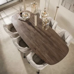Hanglamp Serene 4+3-lichts Beige - Giga Meubel