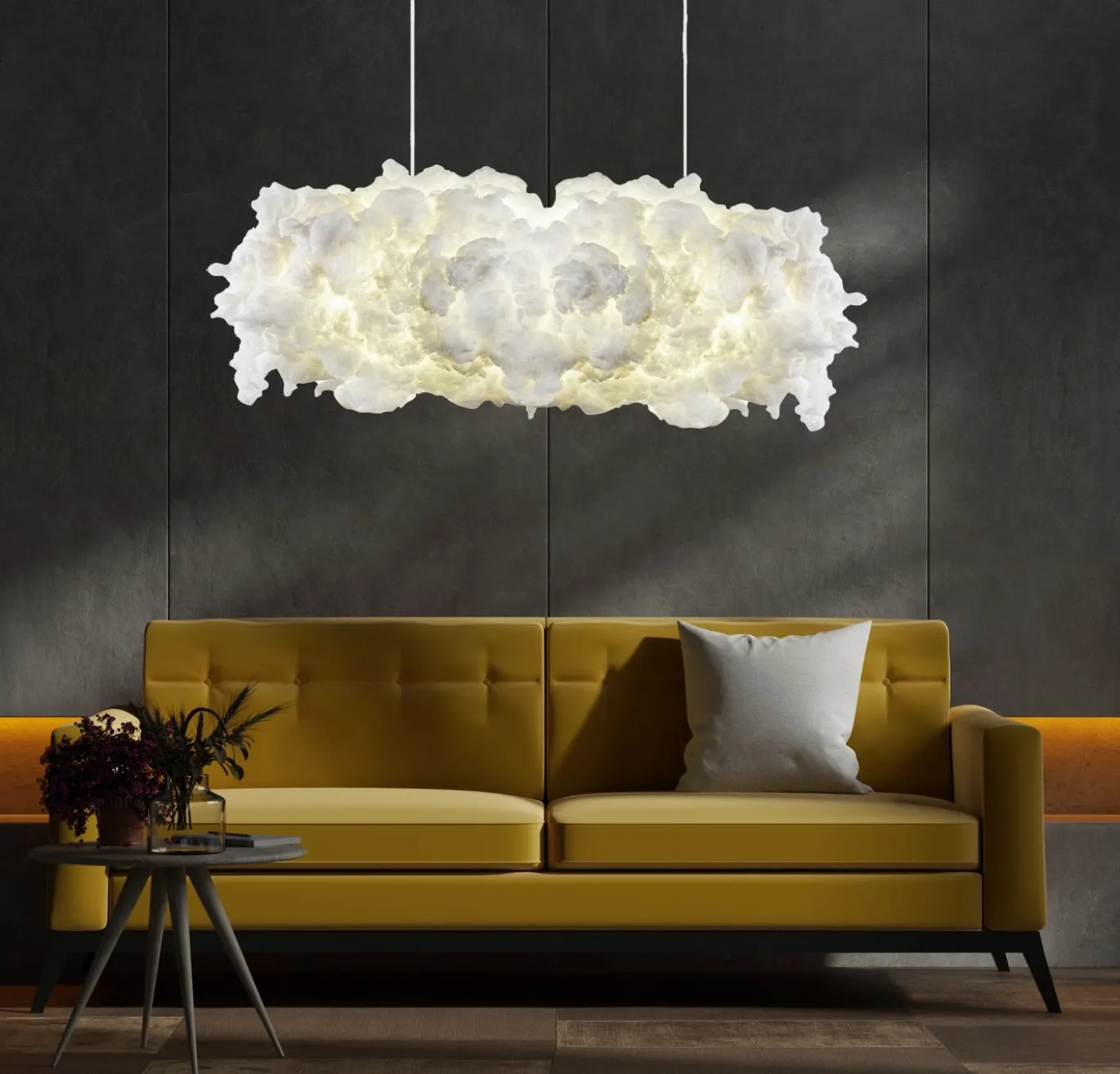 Hanglamp Serene Wit Katoen