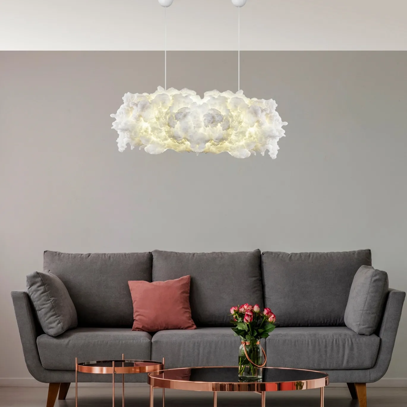 Hanglamp Serene Wit Katoen