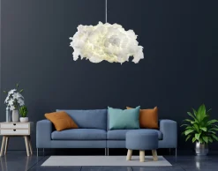 Hanglamp Serenity Wit Katoen