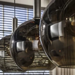 Hanglamp Sfera Tricolore 3-lichts Sienna Bruin - Giga Meubel