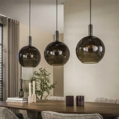 Hanglamp Sfera Tricolore 3-lichts Sienna Bruin - Giga Meubel