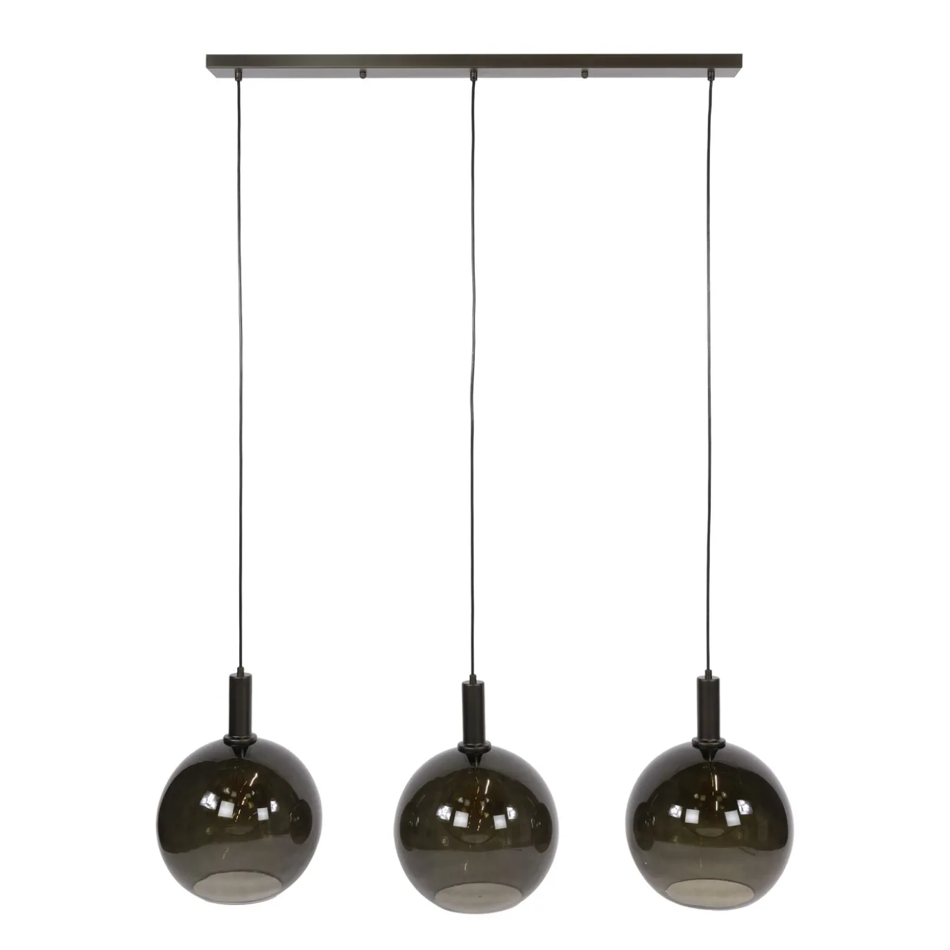 Hanglamp Sfera Tricolore 3-lichts Sienna Bruin - Giga Meubel