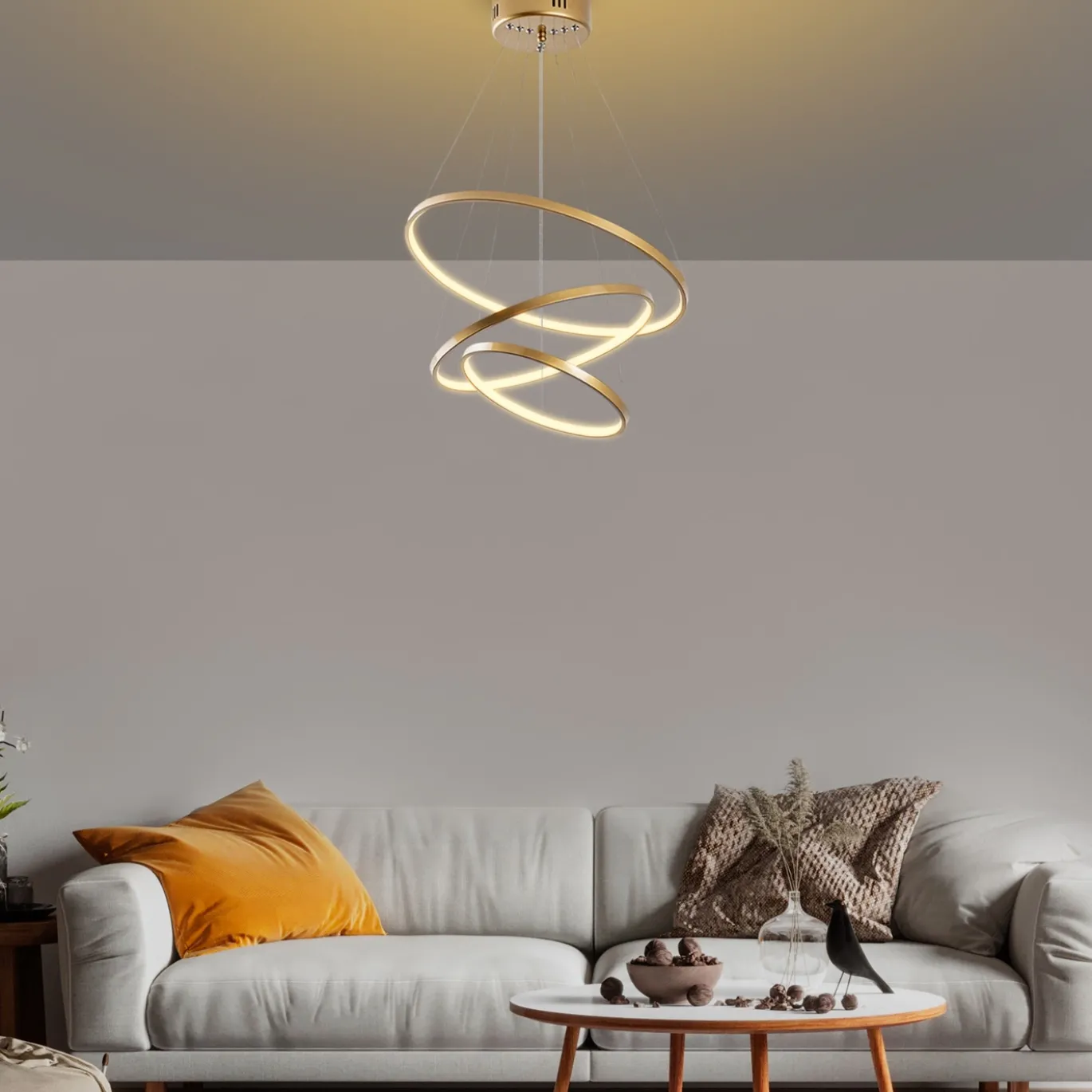 Hanglamp Simit Goud