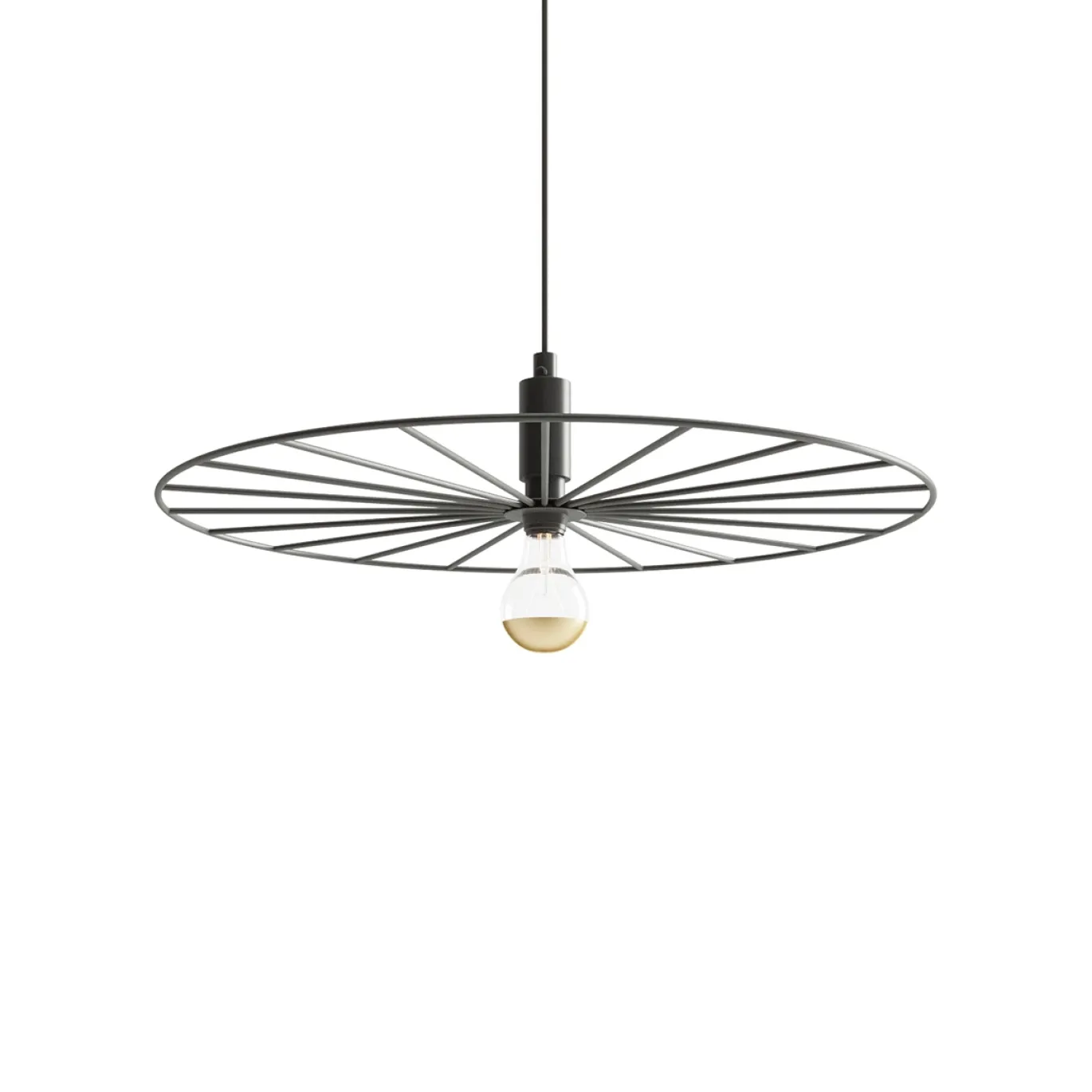 Hanglamp Sirkel Zwart Ø45cm - Giga Meubel
