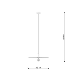Hanglamp Sirkel Zwart Ø45cm - Giga Meubel