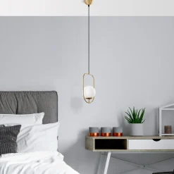 Hanglamp Skew Goud