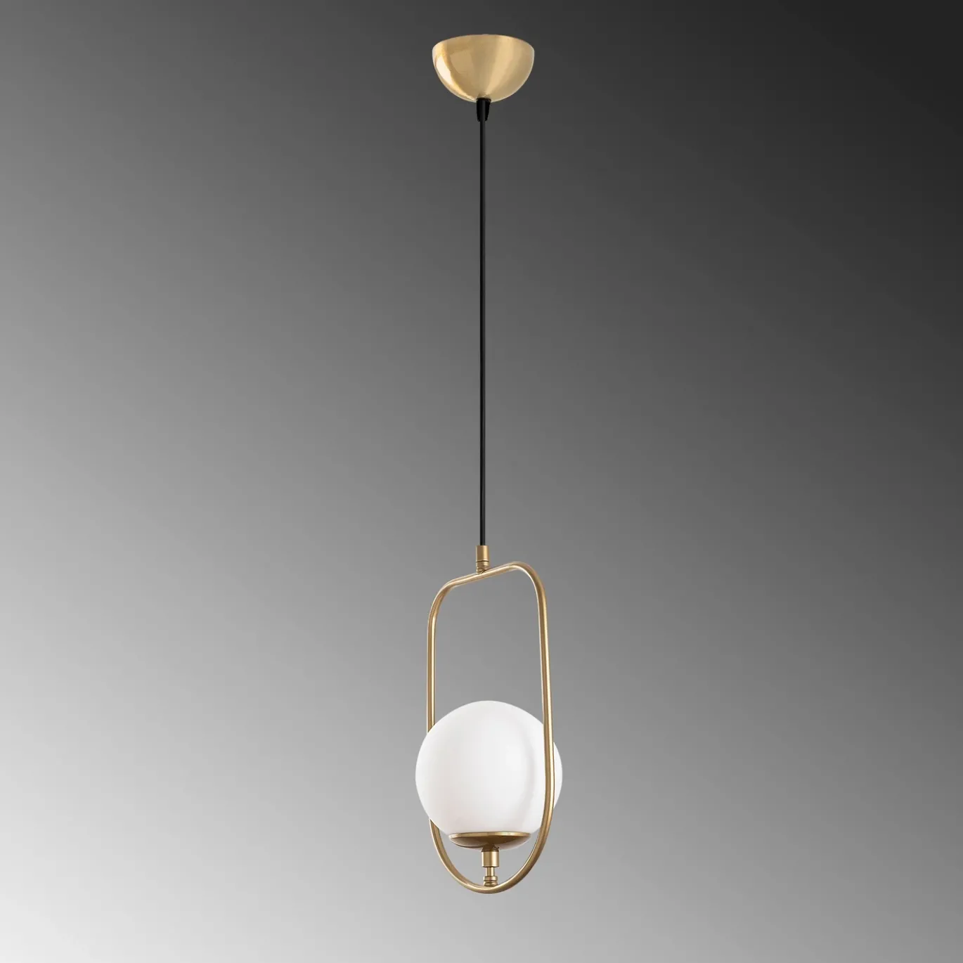 Hanglamp Skew Goud