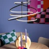 Hanglamp Slinger Zwart Ø52cm - Giga Meubel