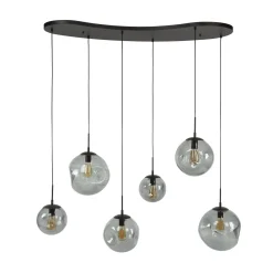 Hanglamp Stellar Black 6-Lichts - Giga Meubel