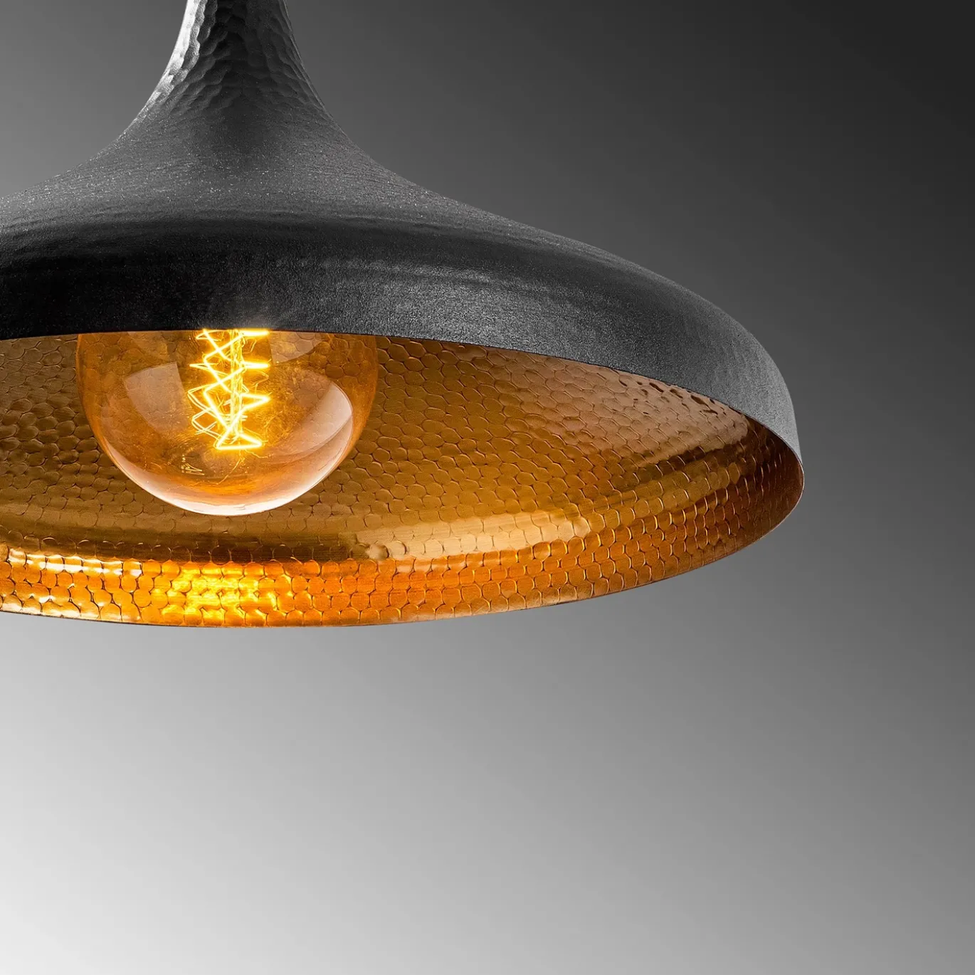 Hanglamp Tattoo Dish Zwart