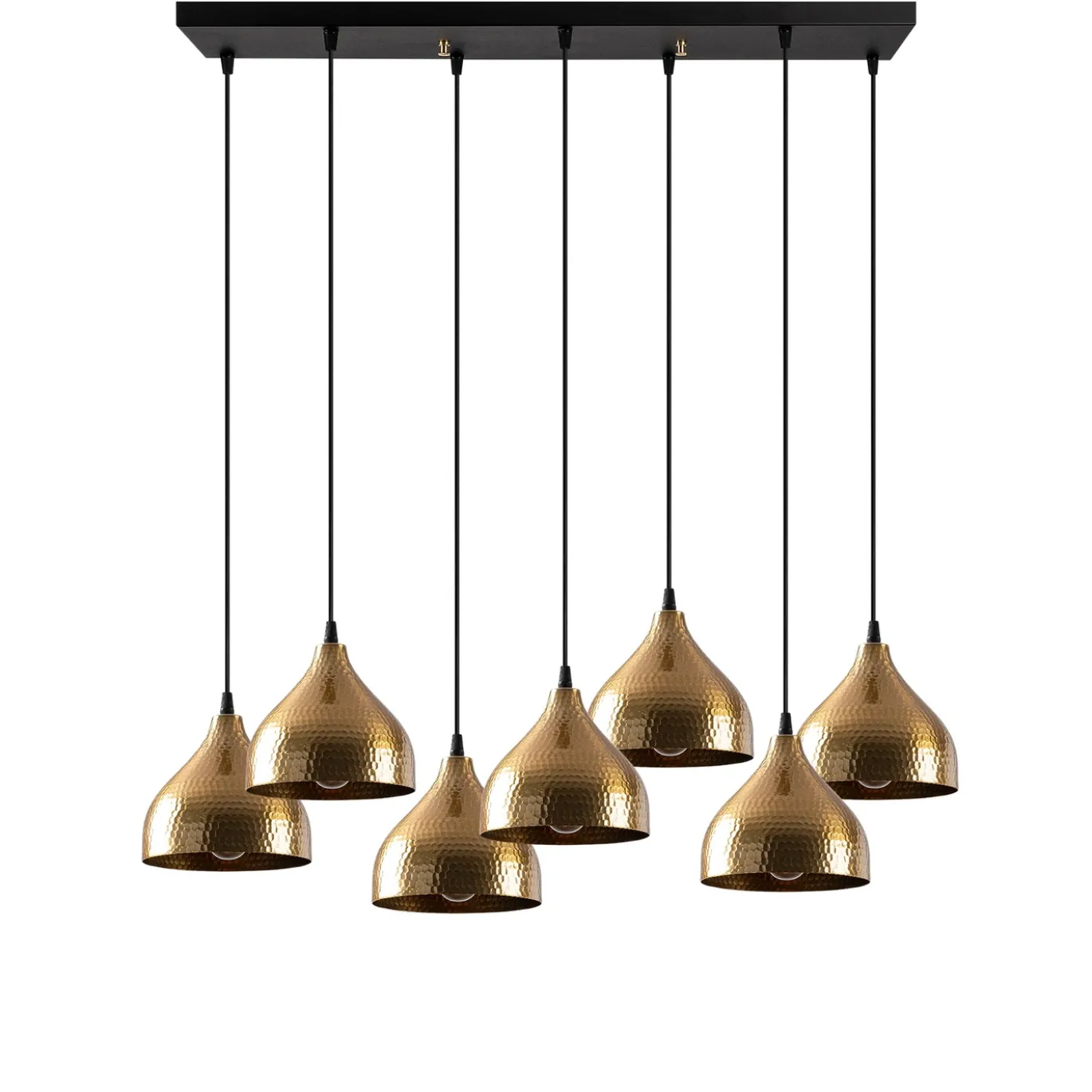 Hanglamp Tattoo Goud 7-Lichts