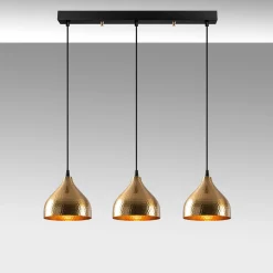 Hanglamp Tattoo 3-Lichts Brass