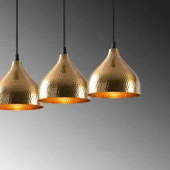 Hanglamp Tattoo 3-Lichts Brass