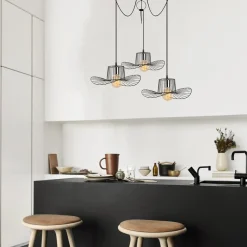 Hanglamp Tel Hat 3-Lichts Zwart