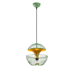 Hanglamp Telmander Groen/Goud