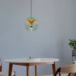 Hanglamp Telmander Groen/Goud