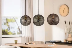 Hanglamp Truus 3-Lichts Zwart - Giga Meubel
