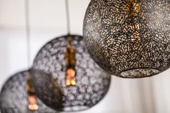 Hanglamp Truus 3-Lichts Zwart - Giga Meubel