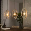 Hanglamp Turn Around 3-lichts Beige - Giga Meubel