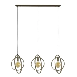 Hanglamp Turn Around 3-lichts Beige - Giga Meubel