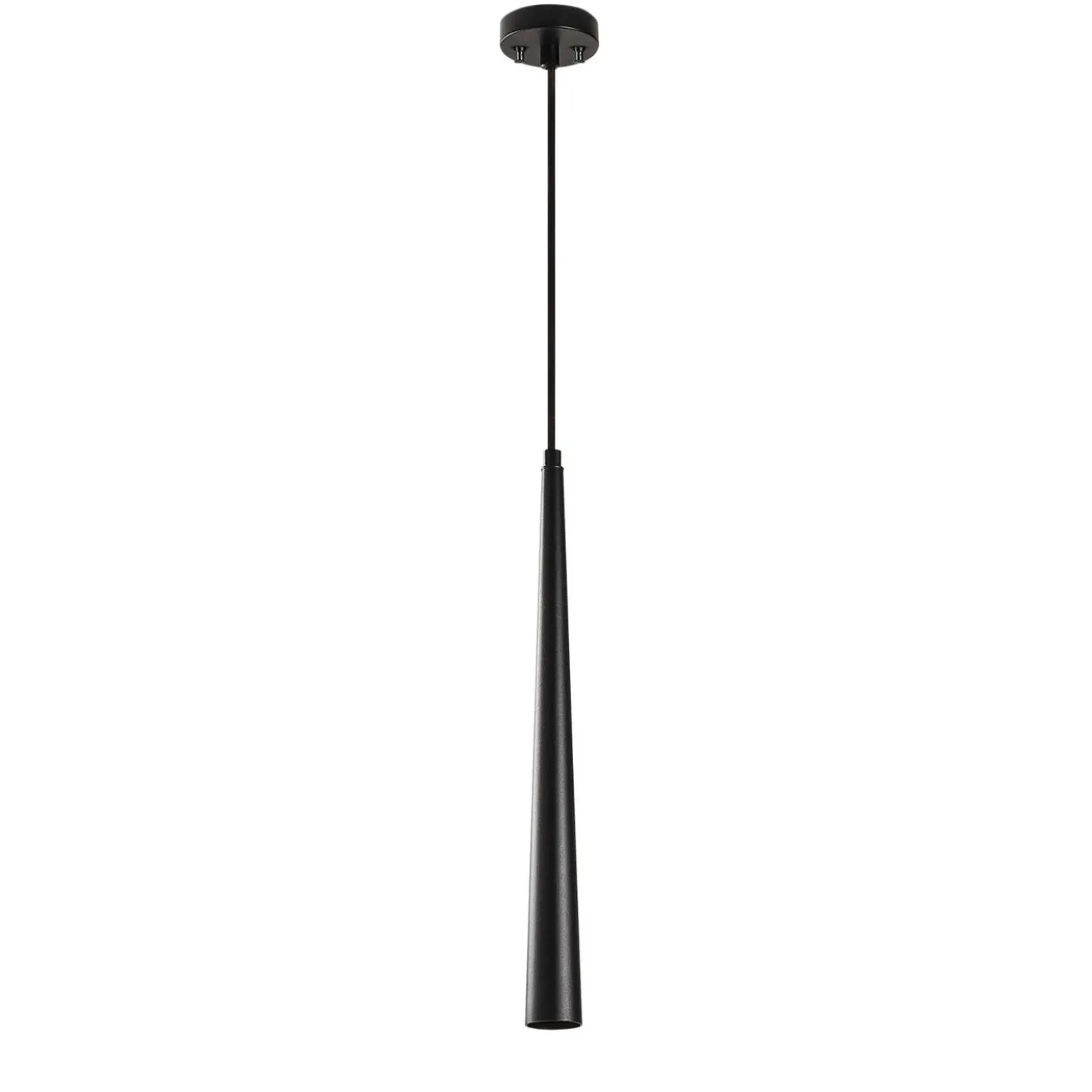 Hanglamp Ugur Zwart 1-Lichts