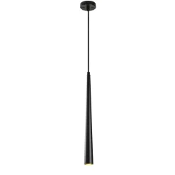 Hanglamp Ugur Zwart 1-Lichts