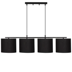 Hanglamp Valiz 4-Lichts Zwart