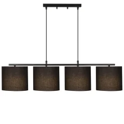 Hanglamp Valiz 4-Lichts Zwart