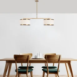 Hanglamp Way 2-Lichts Goud