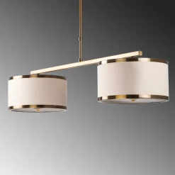 Hanglamp Way 2-Lichts Goud
