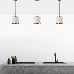Hanglamp Way 1-Lichts Goud Small
