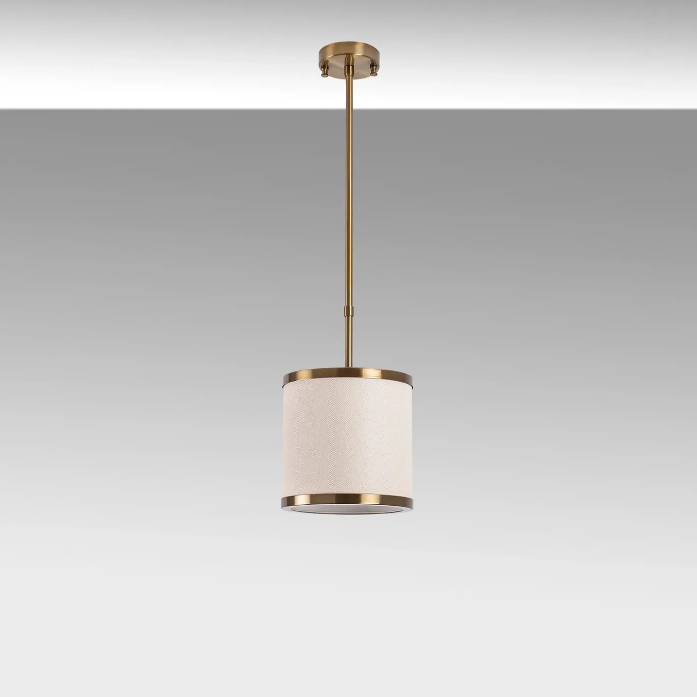 Hanglamp Way 1-Lichts Goud Small