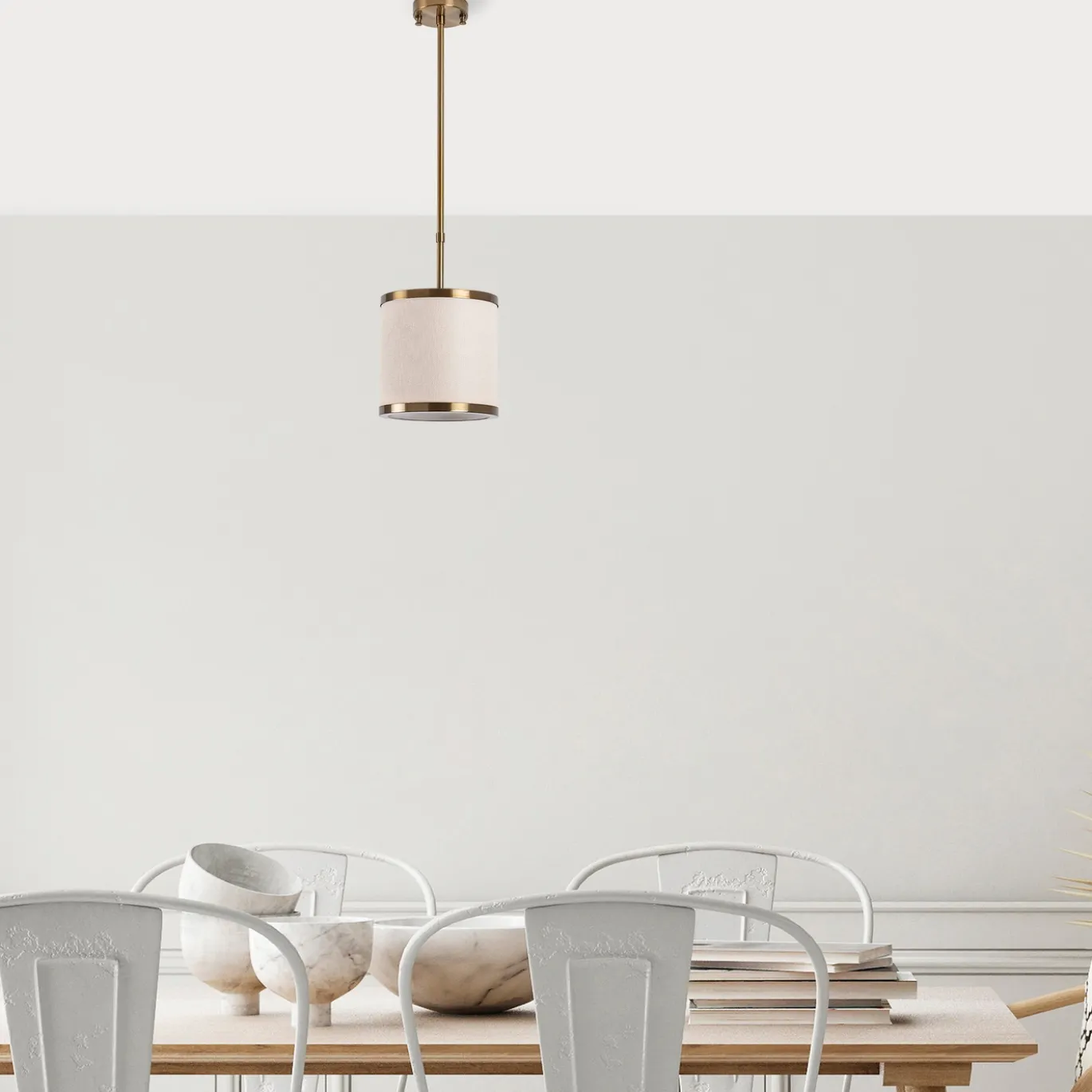 Hanglamp Way 1-Lichts Goud Small