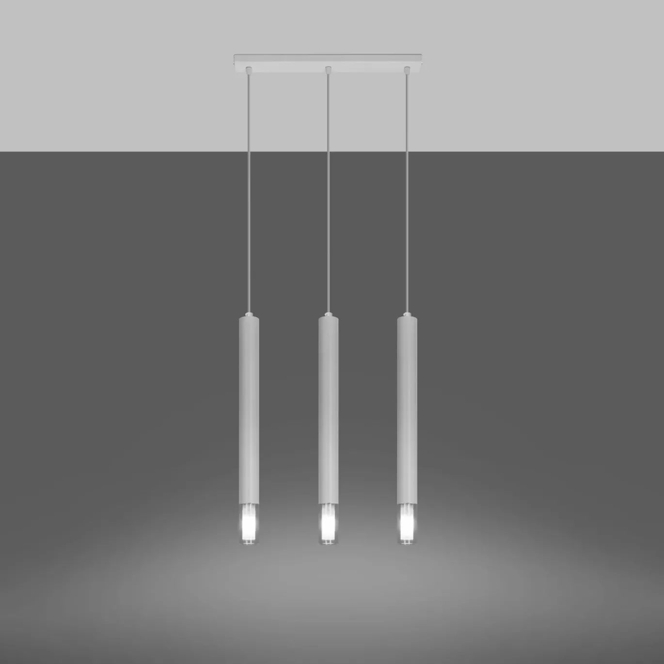 Hanglamp Wezyr 3-Lichts Wit - Giga Meubel