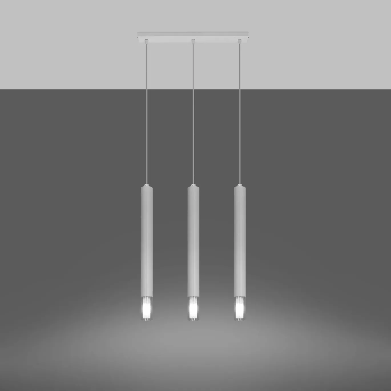 Hanglamp Wezyr 3-Lichts Wit - Giga Meubel