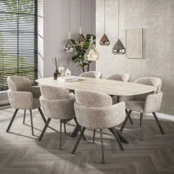Hanglamp Wings 5-lichts Zwart - Giga Meubel