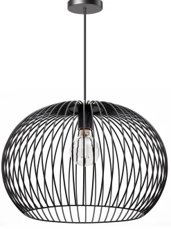 Hanglamp Wire 2.0 Zwart Ø50cm - Giga Meubel