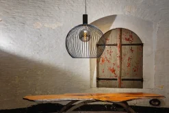 Hanglamp Wire Zwart Ø50cm - Giga Meubel