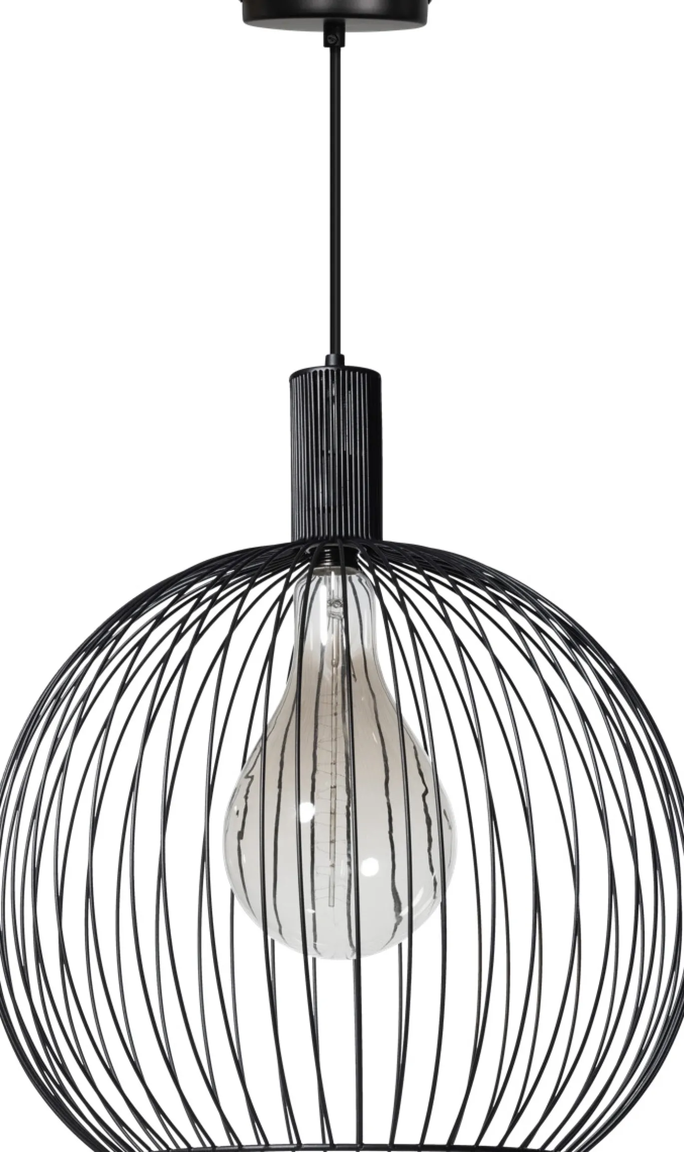 Hanglamp Wire Zwart Ø50cm - Giga Meubel
