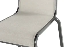 Hartman Barstoel Gina Stapelbaar Antraciet/Beige