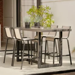 Hartman Bartafel Gina Keramisch Antraciet 195cm