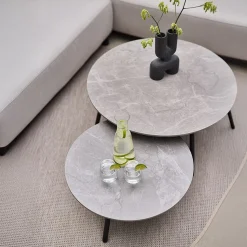 Hartman Bijzettafel Monaco Grijs/zwart 60cm