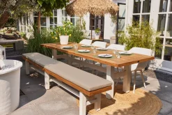 Hartman Dining Tuinset Sophie Yasmani Teak met Bank