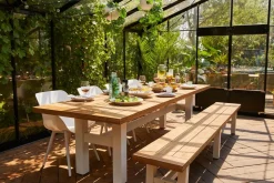 Hartman Dining Tuinset Sophie Yasmani Teak met Bank