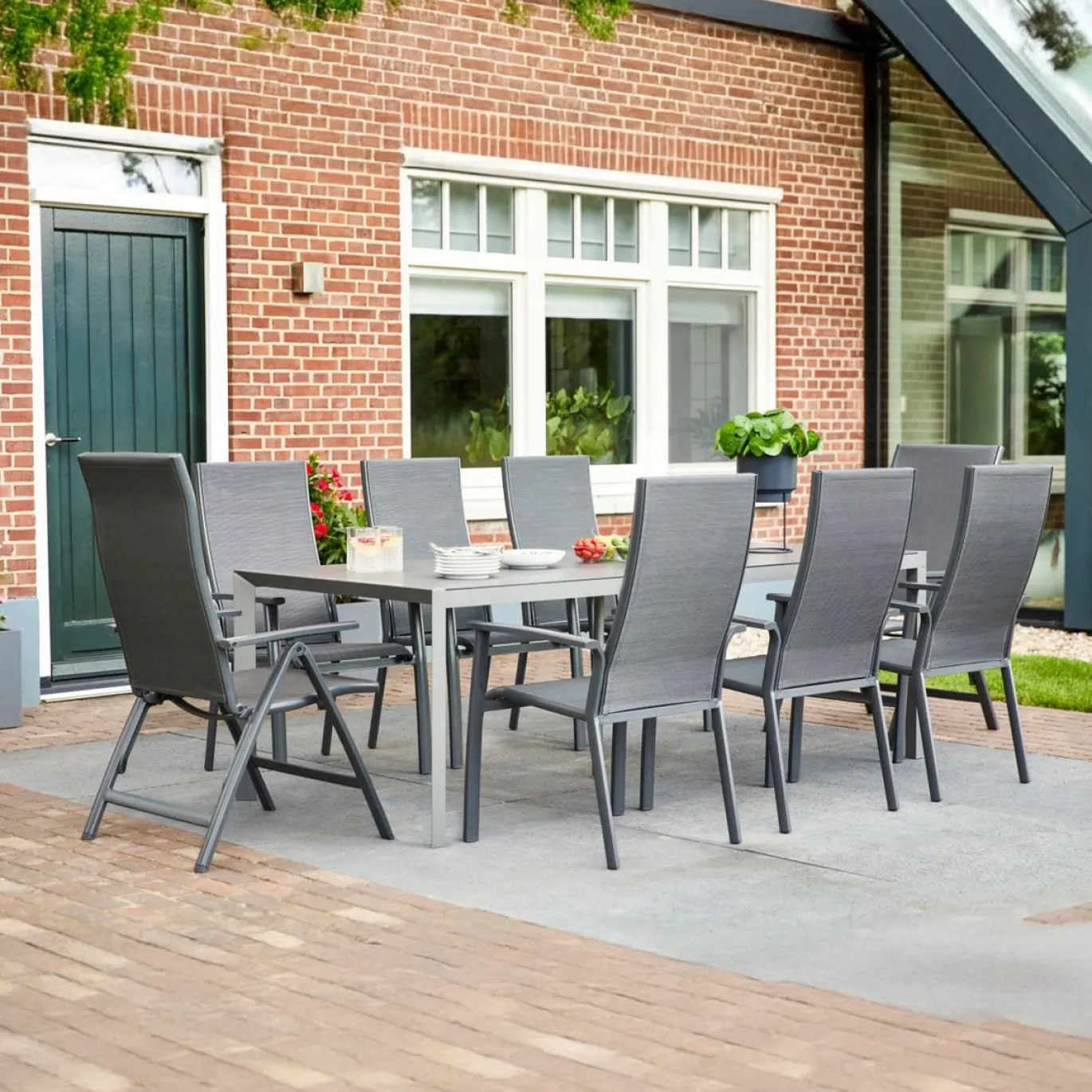 Hartman Dining Tuinstoel Sitges Antraciet